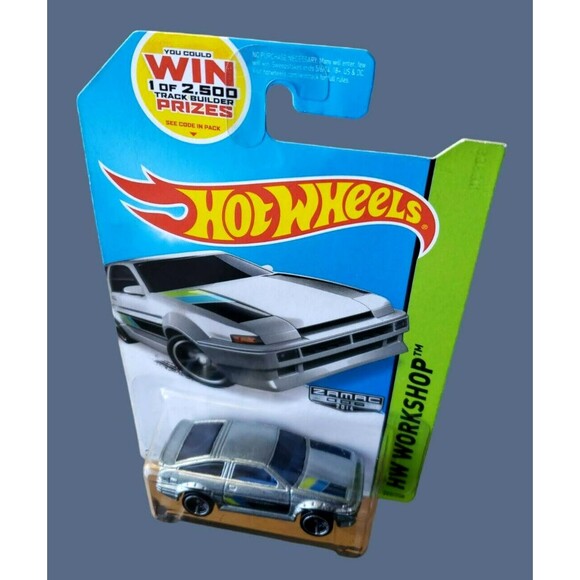 2014 Hot Wheels TOYOTA AE-86 COROLLA Silver ZAMAC 006 2014 HW Workshop #222 1:64 - Picture 5 of 14